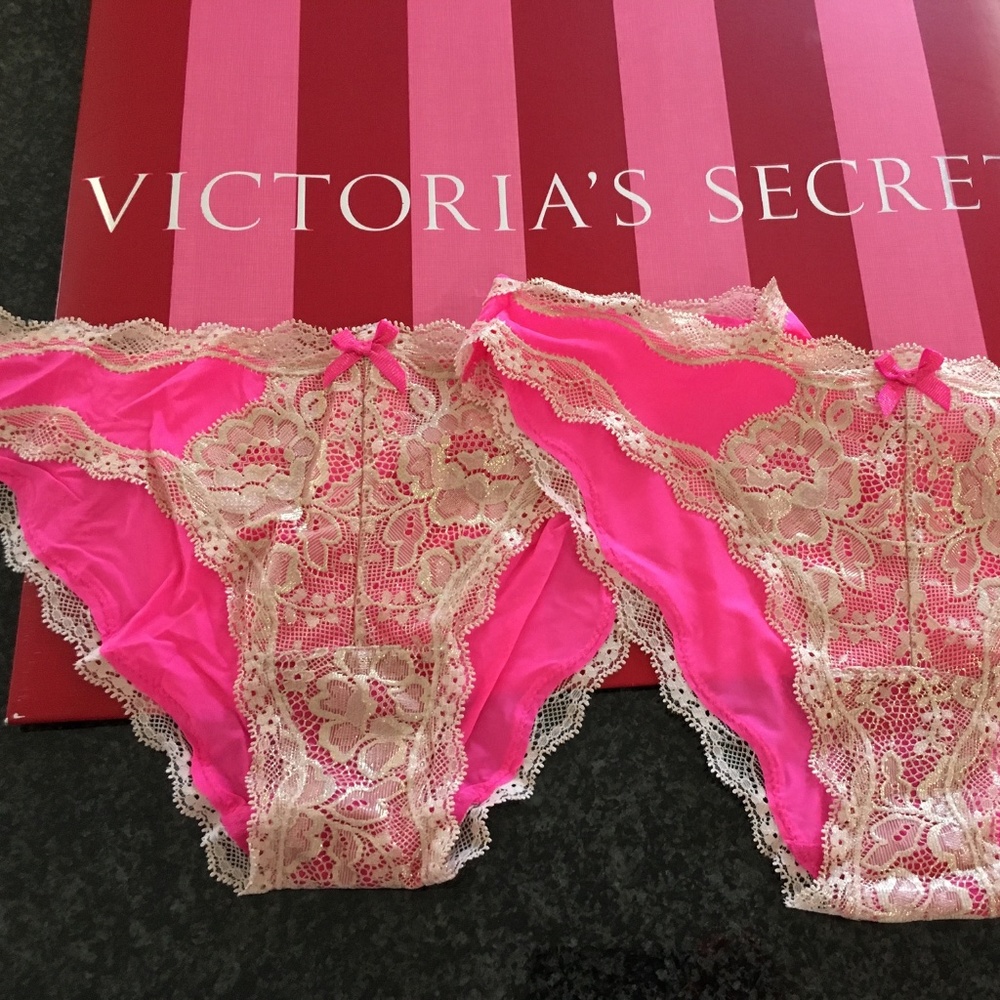 2 Pairs Victoria’s Secret Dream Angels Bikinis-S